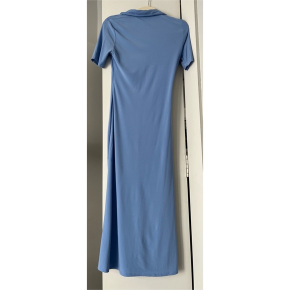 Revolve Song of Style Francine Midi Dress in Cornflower Blue S - Picture 4 of 7